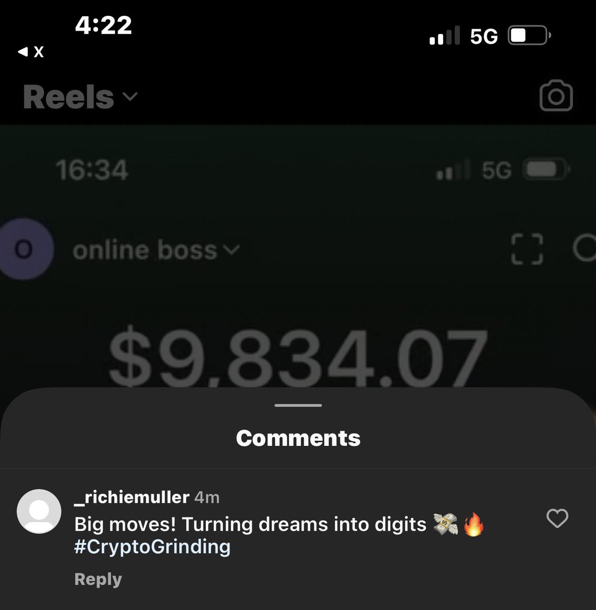 _richiemuller's tweet image. Turning dreams into digits crazy gains! 🔥📈  #BOSSFAM #CryptoGrind