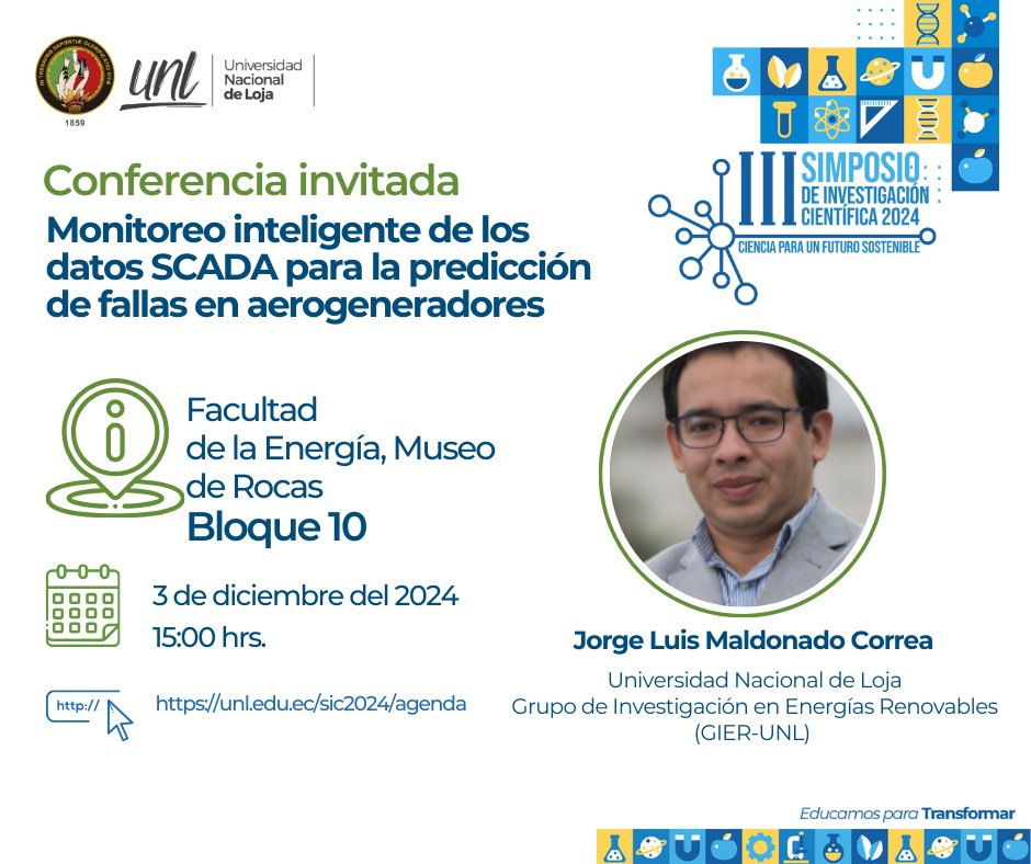 lachamba's tweet photo. 🚀 ¡Arrancamos!
Hoy inicia el III Simposio de Investigación Científica: Ciencia para un Futuro Sostenible 🌍, organizado @UNLoficial y de manera especial por la Facultad de la Energía.
🗣️ Conferencias
📝 Ponencias
🎨 Pósteres científicos
Agenda: https://t.co/7fIVfNunfk
1/3 https://t.co/Tl3t1uNXin