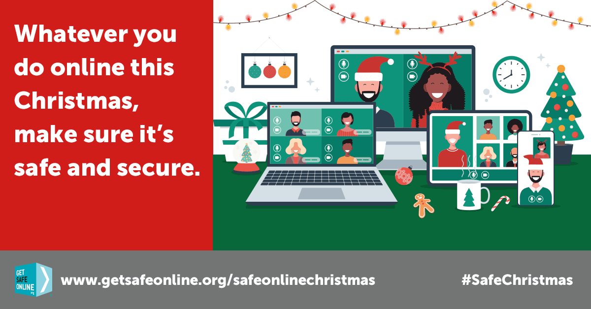 GetSafeOnline's tweet photo. New devices, games and gadgets and time on their hands. It’s great for your kids, but also perfect for scammers. Chat with them about what they’re doing, pass on our online safety advice and choose good parental control software/app #SafeChristmas https://t.co/SeRmWjcbuG https://t.co/p8IygUKQU6