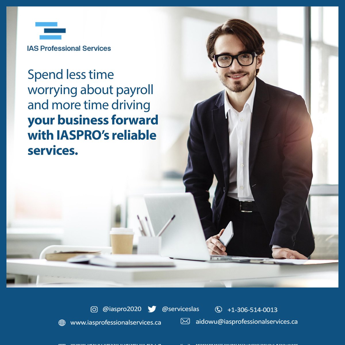 ServicesIas's tweet photo. Streamline your business operations with IASPRO's expert payroll, tax, and bookkeeping services. 

Focus on growth while we handle the details, ensuring accuracy and efficiency every step of the way. 
Connect with us today to move your business forward.

#iaspro #taxconsultants https://t.co/hxhKx2NBoj