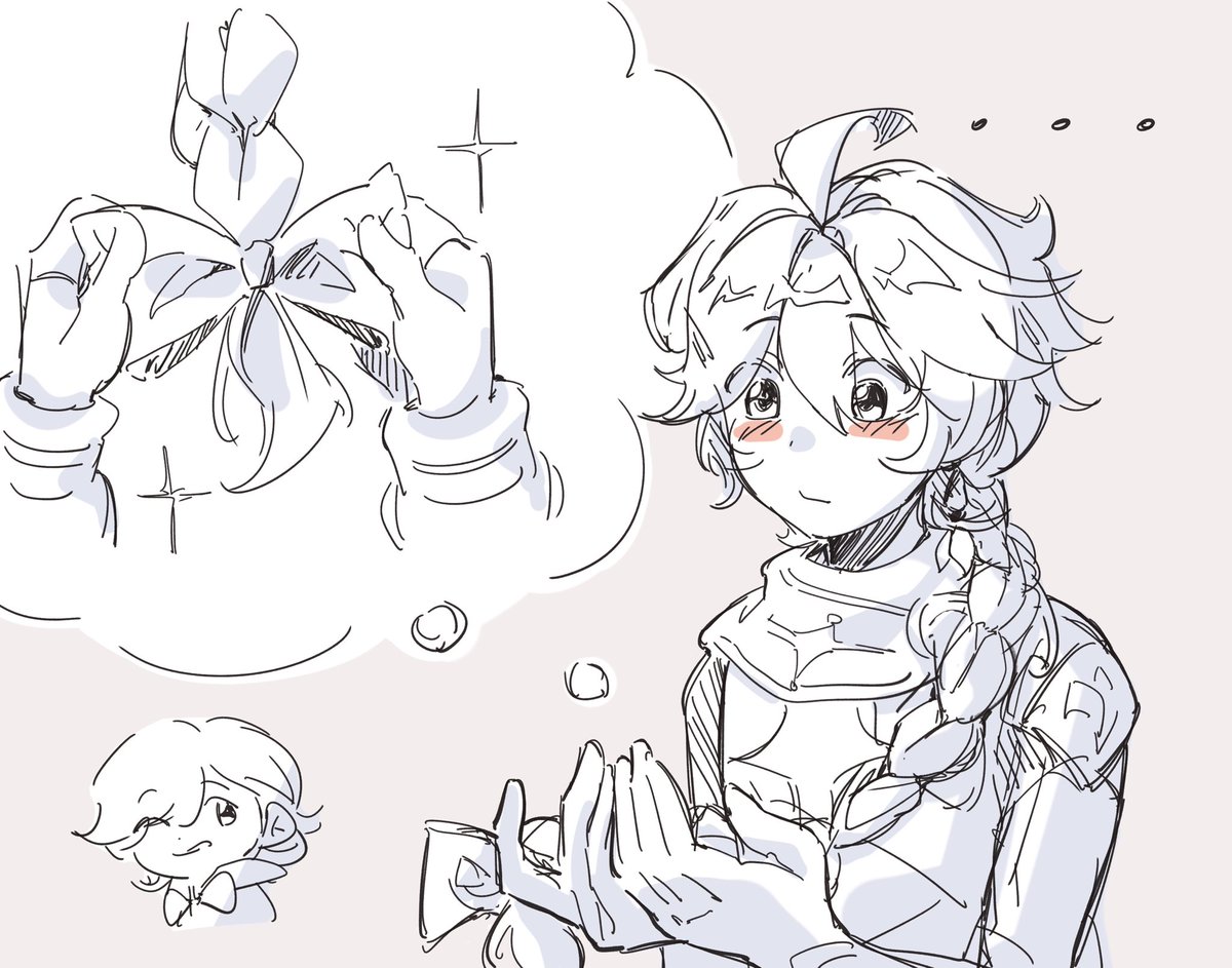 koiiifishu's tweet photo. Your pretty long hair could use a bow in it 💗
#lynaether https://t.co/lSdPB5AEmA