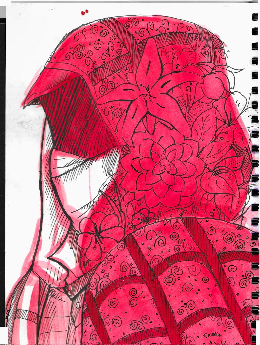 aikuarts's tweet image. Day 4 of #inktober2024 - Exotic
Kind of a rough sketch of Kapkan with flowers in his hood
#R6S #r6community #art #sketchbook #RainbowSixSiege #kapkan #sketch