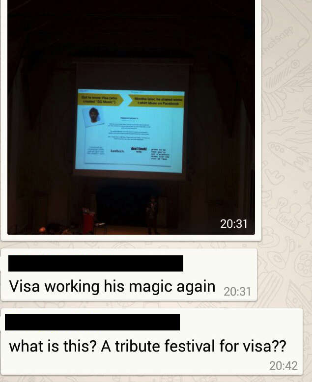 Visa is doing marketing consults (see pinned!) tweet media