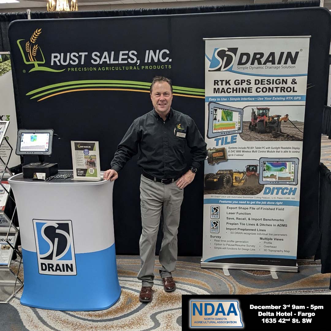 RustSalesInc's tweet image. Day 2 of the NDAA Agribusiness Expo. Stop by the Rust Sales booth in the Crystal Ballroom of the Delta Hotel in Fargo today, December 3rd, before 5.