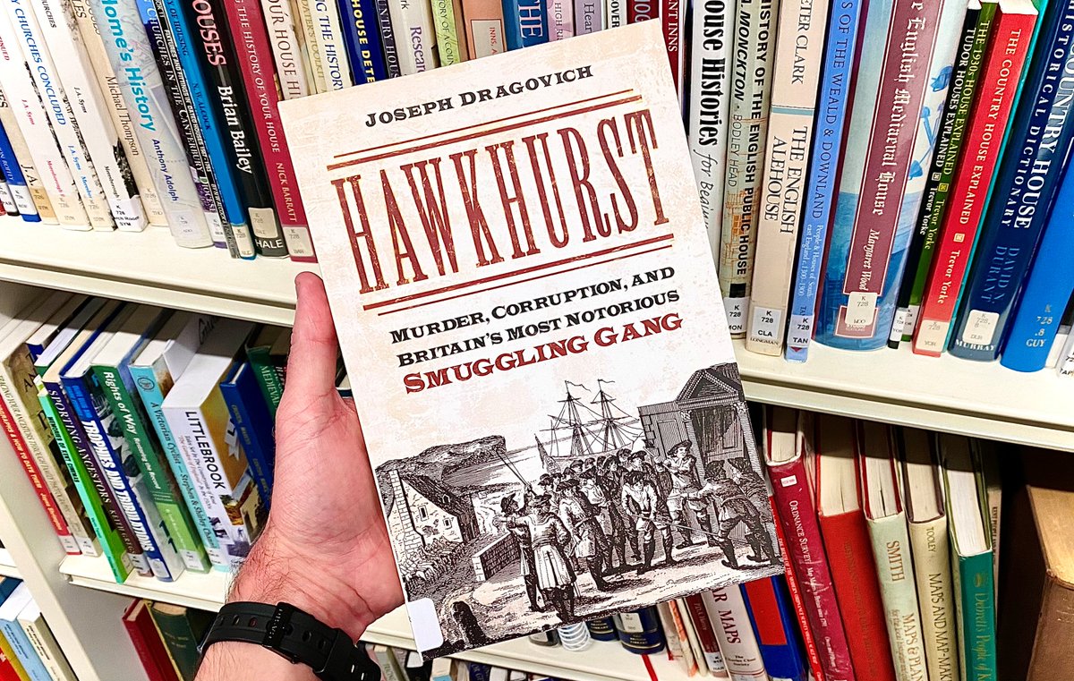Kent Archives (@kent_archives) on Twitter photo Newly acquired & available to read in our Search Room:
'Hawkhurst: Murder, Corruption, and Britain's Most Notorious Smuggling Gang' by <a href="/joedragovich/">Joe Dragovich</a>, 2023
🔎 To view, request ref. BK/C335011283
📚 For blurb, click ALT ☟
#Smuggling #Crime #Hawkhurst #Kent Newly acquired & available to read in our Search Room:
'Hawkhurst: Murder, Corruption, and Britain's Most Notorious Smuggling Gang' by <a href="/joedragovich/">Joe Dragovich</a>, 2023
🔎 To view, request ref. BK/C335011283
📚 For blurb, click ALT ☟
#Smuggling #Crime #Hawkhurst #Kent