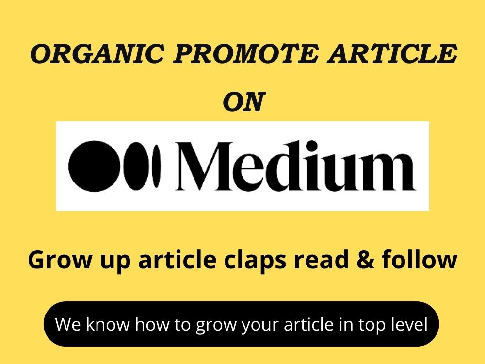 Have amazing Medium content but not enough readers?
I’ve got the solution! I offer affordable promotion to expand your reach and improve your visibility.
Check out my gig here: fiverr.com/s/zWolvkd
#MediumWriters #ContentGrowth  #iksoikot13 #SaveBangladeshiInIndia #비상계엄