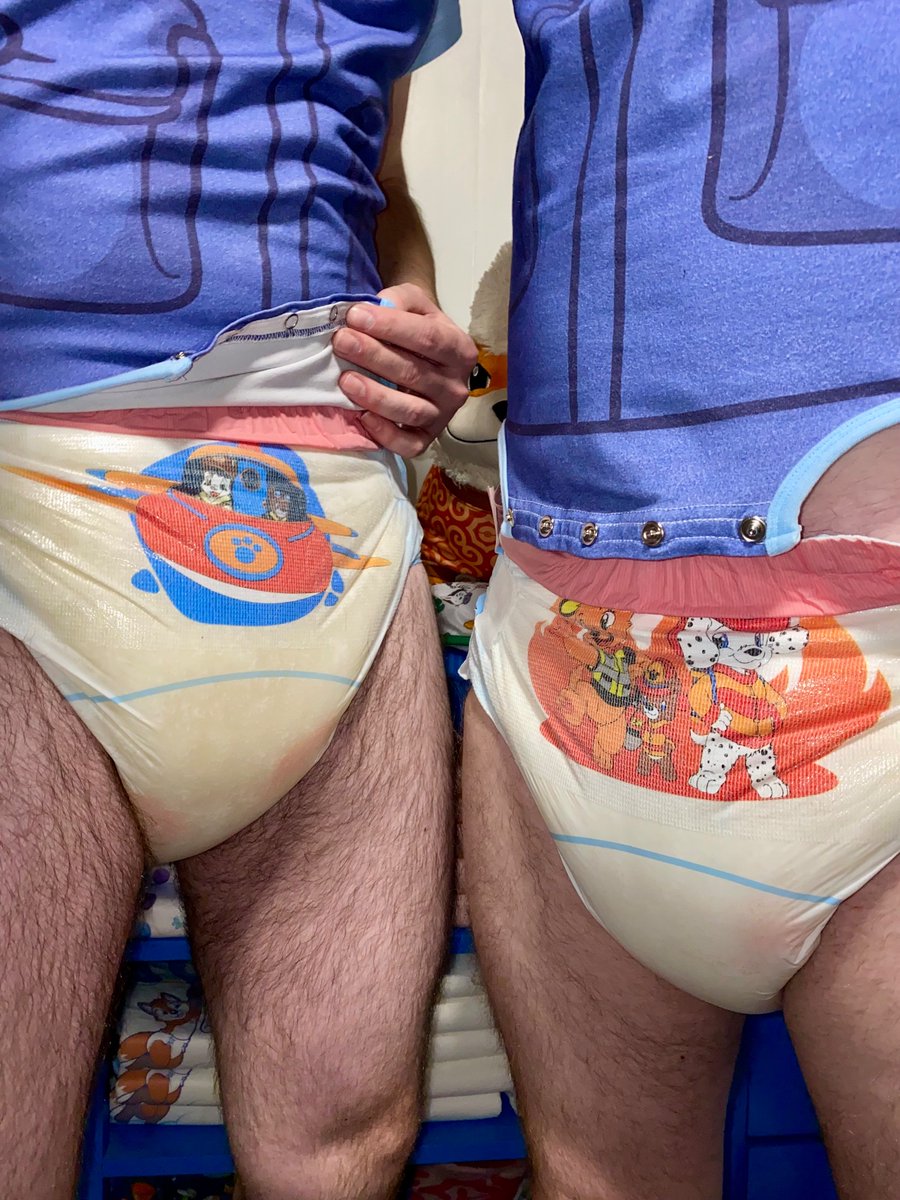 DLDaddy1990's tweet photo. Who is soggier? #abdl https://t.co/4IJDdSS4XG