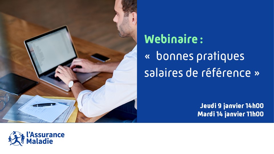 #Employeurs | Votre salarié est en arrêt de travail et vous devez nous envoyer une attestation ?
👉 Ne manquez pas notre webinaire "Bonnes pratiques relatives aux salaires de référence"
📅 le 09/01 à 14h00 ▶️ shorturl.at/7zm9N
📅 le 14/01 à 11h00 ▶️ shorturl.at/Kt9qh
