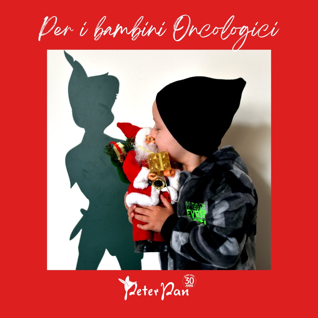 🎄 A Natale fai un regalo che vale! 🎁 
Quest’anno, i tuoi regali possono portare gioia non solo a chi ami, ma anche a chi ne ha più bisogno. Scopri i regali solidali di Peter Pan e diventa anche tu #PARTEDELLACURA dei bambini malati di cancro 👉regalisolidali.peterpanodv.it