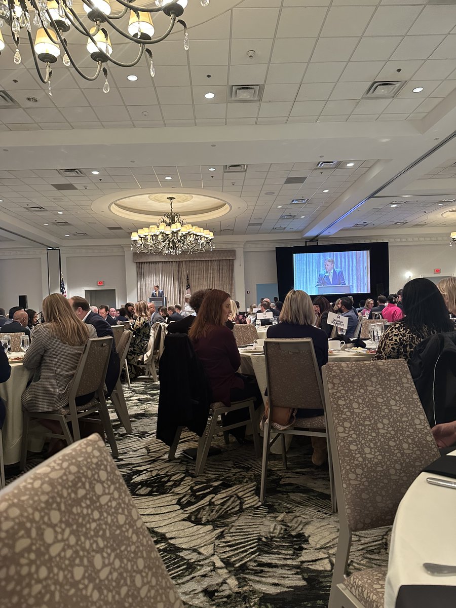 VictoriaDBaylor's tweet photo. Congrats to the Savannah Chamber on yet another great Biscuit and Bills Legislative Breakfast. What a highly informative session and it was great to see so many wonderful friends and colleagues. https://t.co/LEvcInMs6i