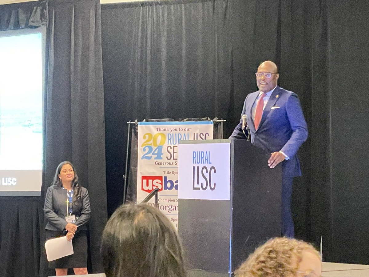 Geoff Jolley (@jolley1364) on Twitter photo Getting the <a href="/RuralLISC/">Rural LISC</a> 2024 annual Seminar kicked off with welcome remarks from Little Rock Mayor <a href="/FrankScottJr/">Frank Scott, Jr.</a>. Looking forward to a great conference to explore shared urban-rural issues. <a href="/LISC_HQ/">Local Initiatives Support Corporation (LISC)</a> <a href="/LISC_KC/">LISC - Kansas City</a> #RuralTalks #CommunityDevelopment Getting the <a href="/RuralLISC/">Rural LISC</a> 2024 annual Seminar kicked off with welcome remarks from Little Rock Mayor <a href="/FrankScottJr/">Frank Scott, Jr.</a>. Looking forward to a great conference to explore shared urban-rural issues. <a href="/LISC_HQ/">Local Initiatives Support Corporation (LISC)</a> <a href="/LISC_KC/">LISC - Kansas City</a> #RuralTalks #CommunityDevelopment