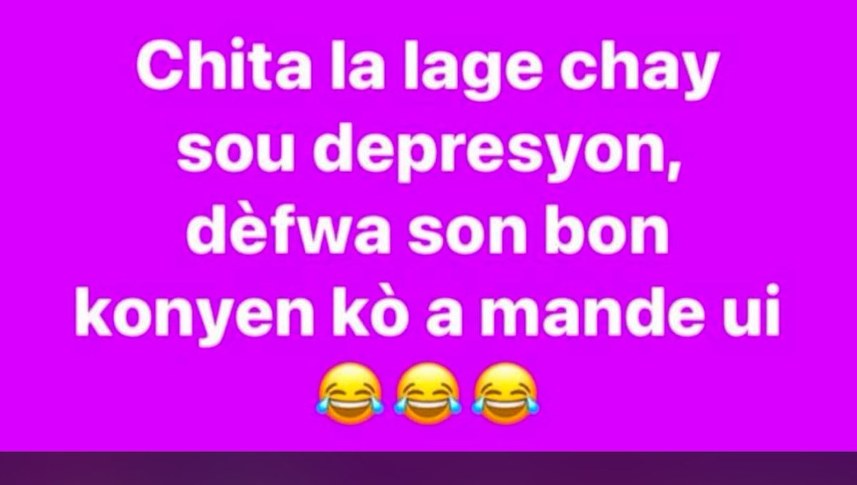 Belladhaneij's tweet photo. Moun rezo z*z* sa yo menm😩😹😹 https://t.co/PSvIwWk1Hh