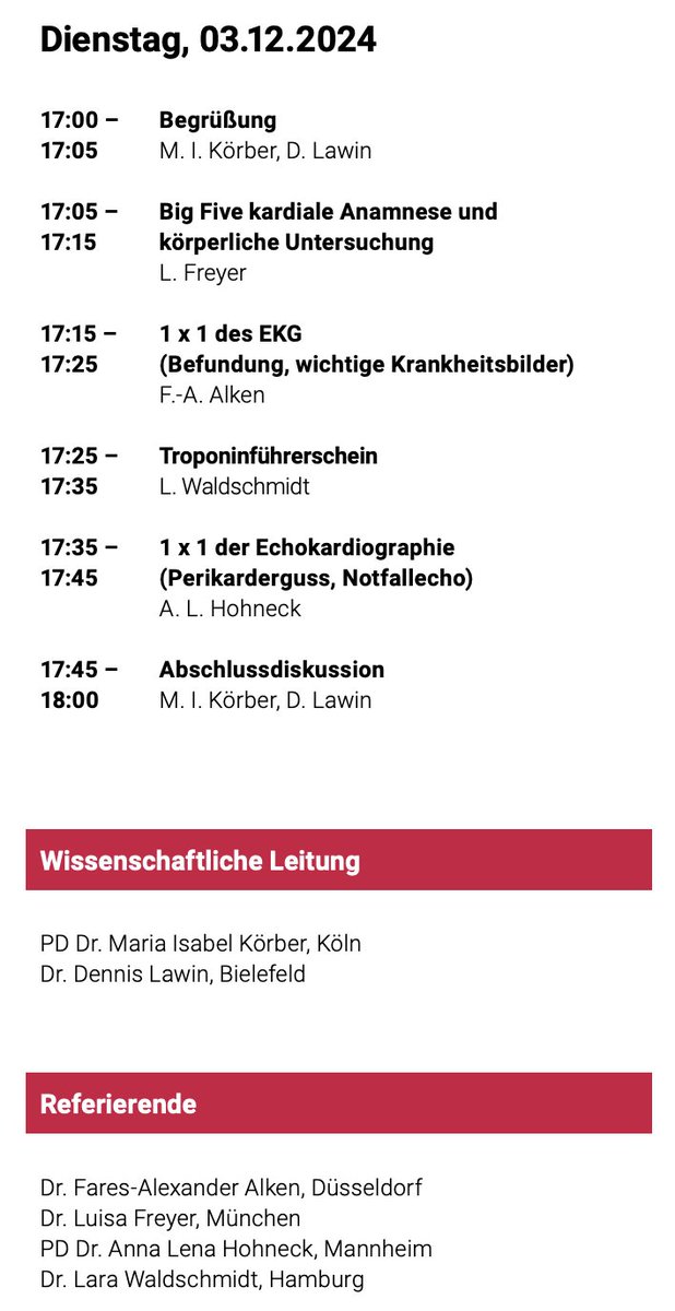 Fares-Alexander Alken (@alkenmd) on Twitter photo Gleich gehts los! Fit fürs Kardiotertial der <a href="/YoungDgk/">Young DGK</a> - mit spannenden Tipps für den erfolgreichen Start in die Kardiologie. Schaltet ein! <a href="/DennisLawin/">Dennis Lawin</a> <a href="/AGEP_DGK/">AGEP</a> <a href="/DGK_org/">Deutsche Gesellschaft für Kardiologie</a> #EPeeps Gleich gehts los! Fit fürs Kardiotertial der <a href="/YoungDgk/">Young DGK</a> - mit spannenden Tipps für den erfolgreichen Start in die Kardiologie. Schaltet ein! <a href="/DennisLawin/">Dennis Lawin</a> <a href="/AGEP_DGK/">AGEP</a> <a href="/DGK_org/">Deutsche Gesellschaft für Kardiologie</a> #EPeeps