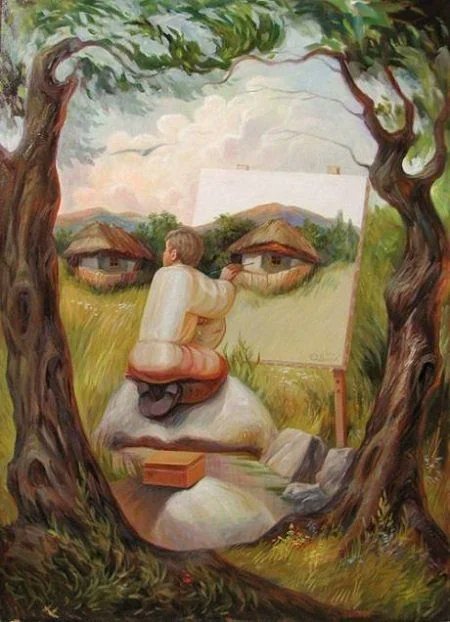 ZoneStoriesz's tweet photo. 11. Sebuah meja dari Oleg Shuplyak, contoh sempurna dari pareidolia. https://t.co/0lG4Y3rDZP