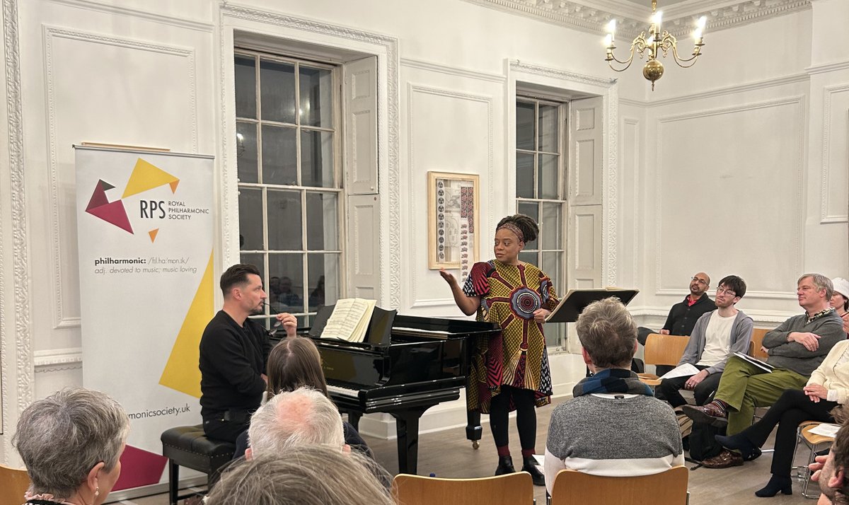 Royal Philharmonic Society (@royalphilsoc) on Twitter photo Ever wondered how musicians know how to come in together, or how to balance the percussive sound of the piano with the vowels of a singer?
We had a fascinating time in rehearsal with Gweneth Ann Rand and <a href="/SimonLepper/">Simon Lepper</a> last night, illuminating the way artists develop their craft. Ever wondered how musicians know how to come in together, or how to balance the percussive sound of the piano with the vowels of a singer?
We had a fascinating time in rehearsal with Gweneth Ann Rand and <a href="/SimonLepper/">Simon Lepper</a> last night, illuminating the way artists develop their craft.