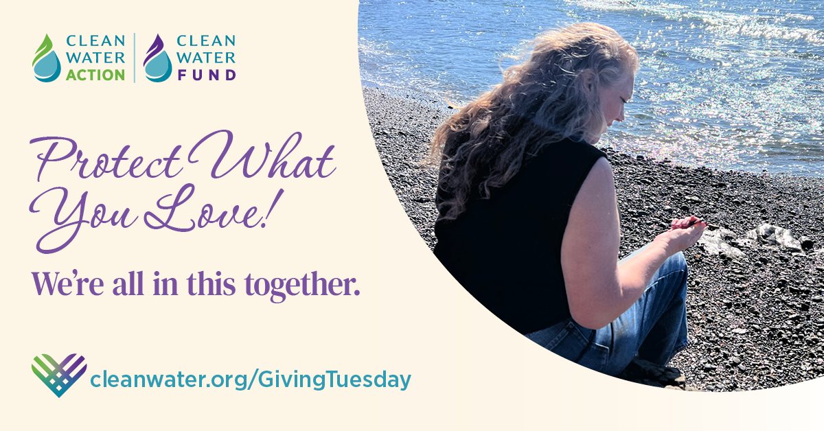 “Now is the perfect time  to remember we are the stewards of the earth. Water is life! Join us in  helping to reduce our impact on our precious water ecosystems.” -  CA #ReThinkDisposable Director Julie Wedge

Make your #GivingTuesday gift today!
