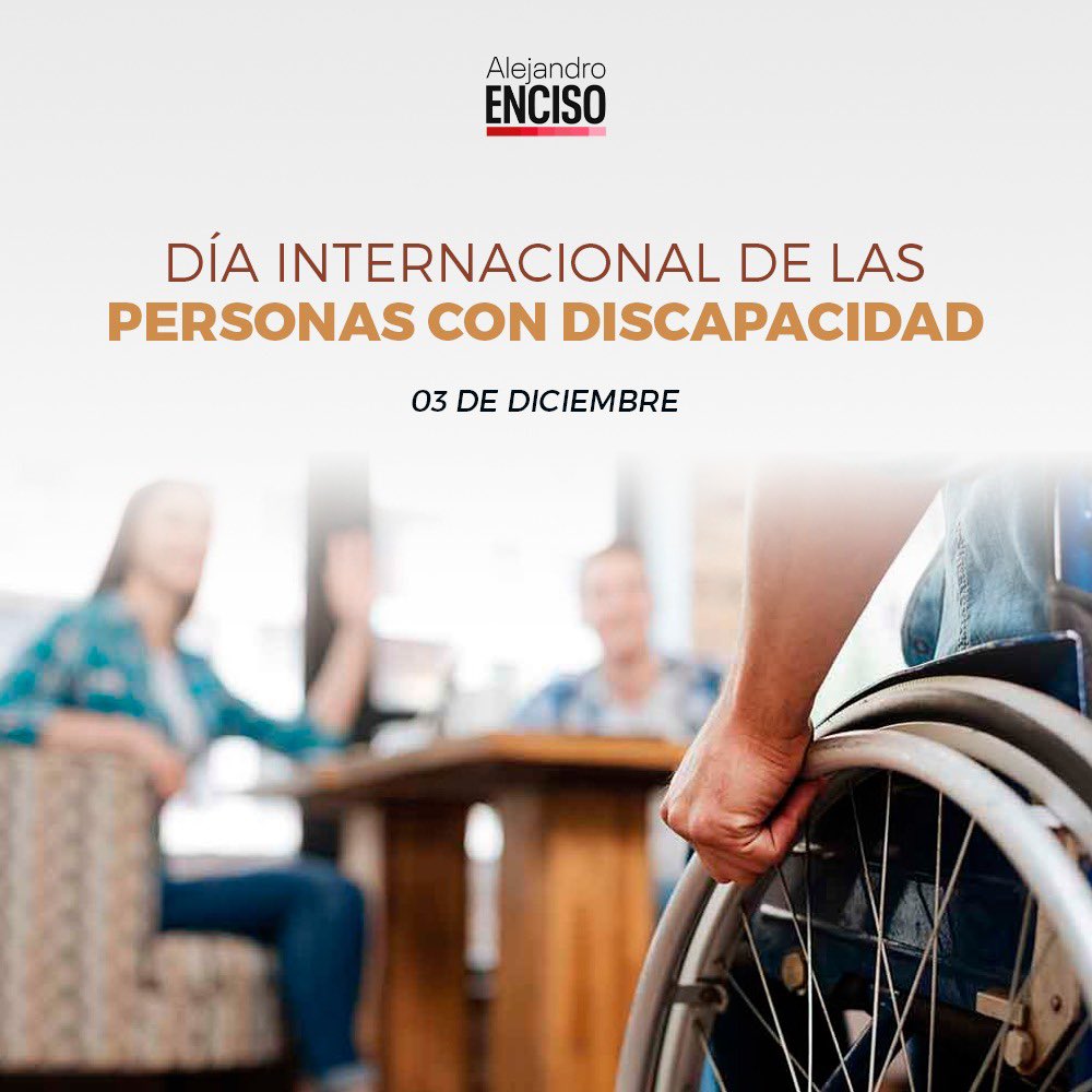En el Día Internacional de las Personas con Discapacidad, recordamos la importancia de garantizar el acceso a la salud, al trabajo y a una vida digna, trabajando juntos por una sociedad más inclusiva y respetuosa de los derechos de todos.