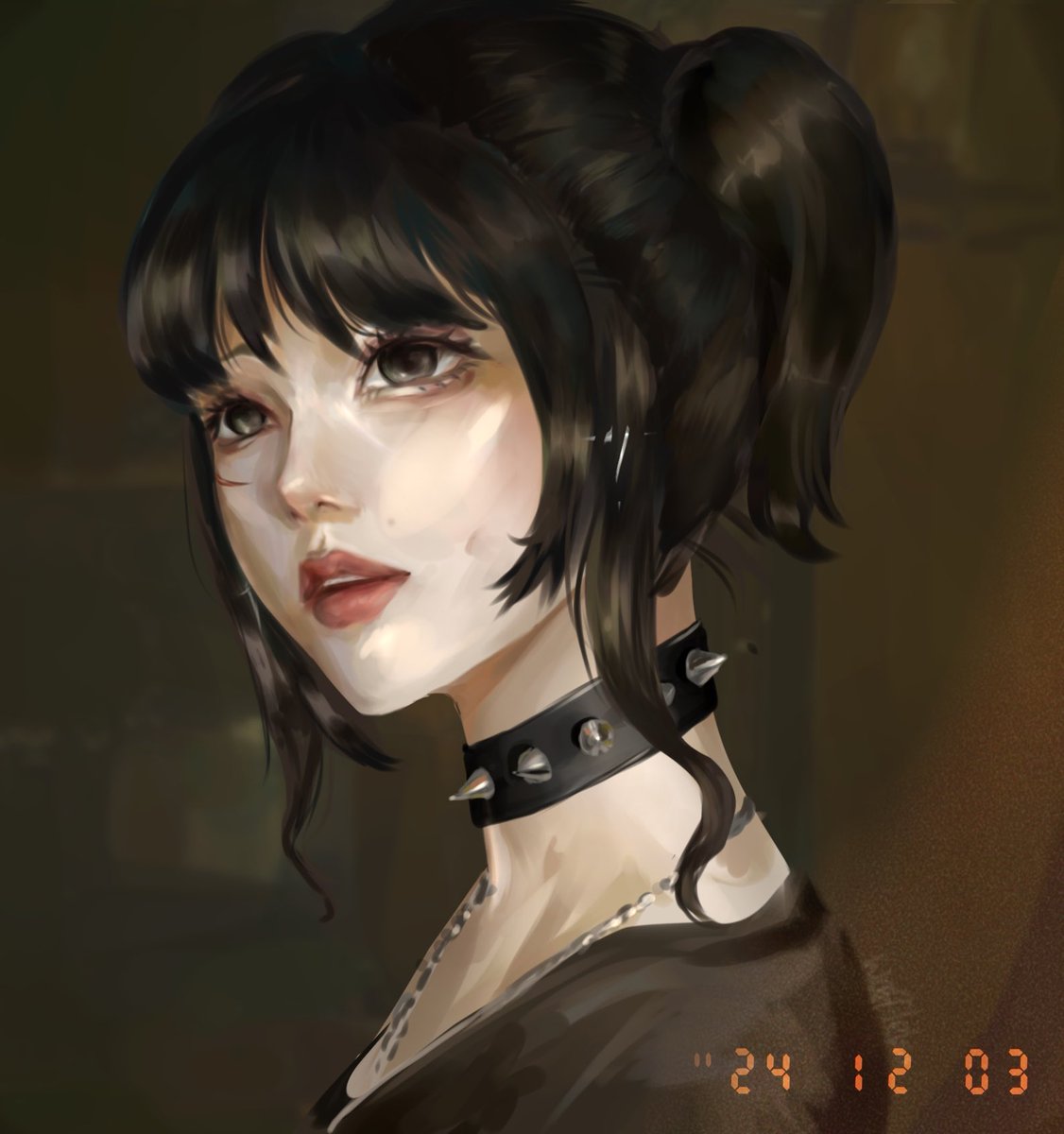 wartfflelsa's tweet photo. how could I forget her choker I’m sorry😭 #gothkasa #aot https://t.co/wCbnVfxWWq