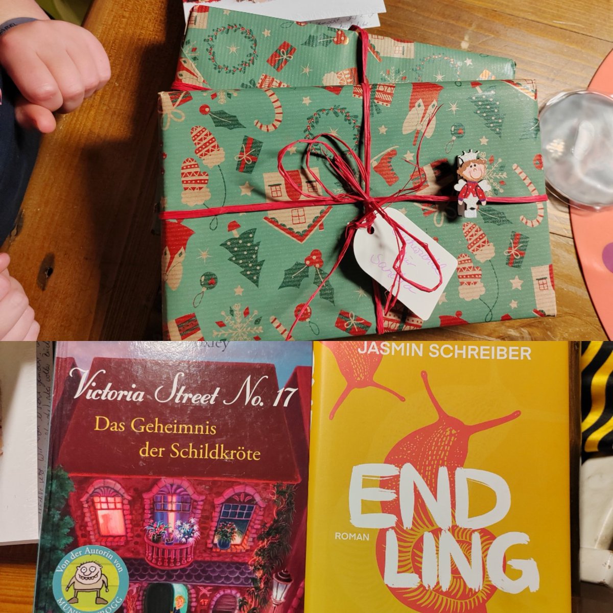 Bewichtelt von der Königin des #buchwichteln s und schon beim Brief hatte ich Tränchen in den Augen.

Ganz großen Dank an @rosaswelt .

Beide Bücher klingen großartig und beide kenne ich noch nicht. Ich freue mich riiiiiesig ♥️