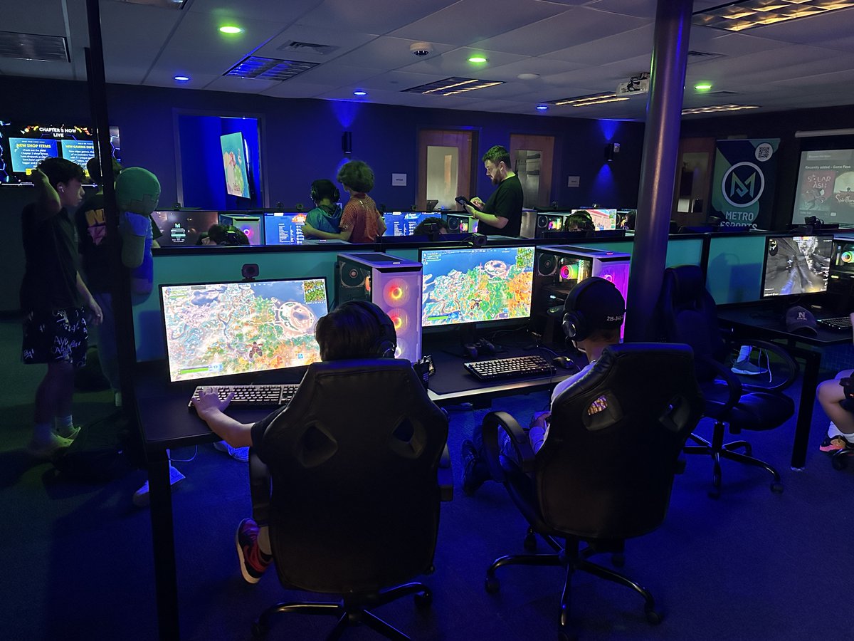 New #Fortnite Chapter is LIVE!! Where are YOU droppin?

Come DROP IN to one of our 6 Esports Lounge locations across NY and PA and show us what you've got! 💪

Earn coins to work your way to the top of the leaderboard, and win some amazing prizes in the Metro Shop 🏆

Not sure