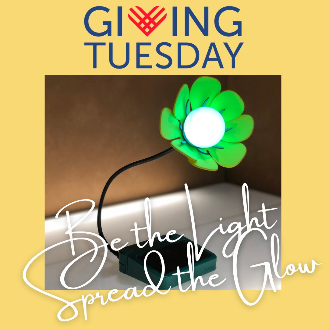unitetolight's tweet image. This Giving Tuesday, Unite to Light invites you to light the world. With a gift of $120 or more, you’ll receive a solar-powered Luke Light and a Glow Buddy—a flower-shaped reminder of how your generosity helps others bloom.

Just like flowers need sunlight, our world needs yo ...