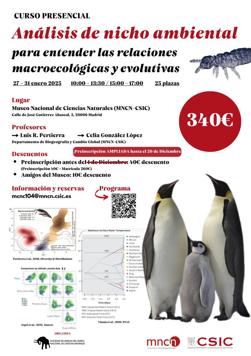 ¡Ampliamos periodo de preinscripción hasta el 20 de diciembre!
