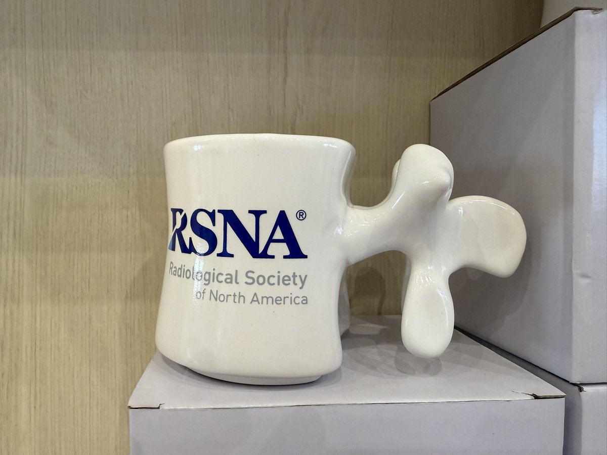 At #RSNA24? Don’t forget to pick up your Spine mug at the RSNA shop!
