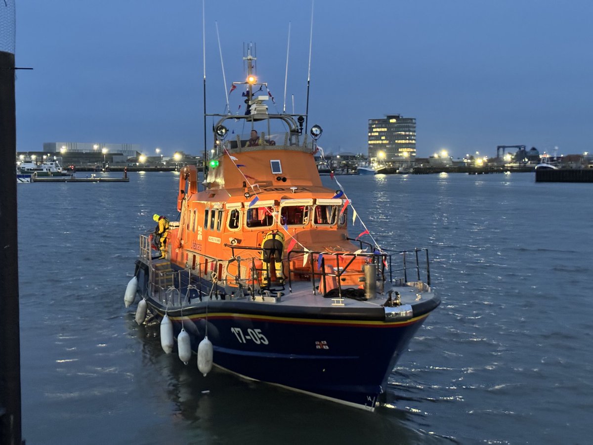 The sun sets on the only full time RNLI crew at Humber lifeboat station - it’ll transition to a volunteer led service over the next 18 months.