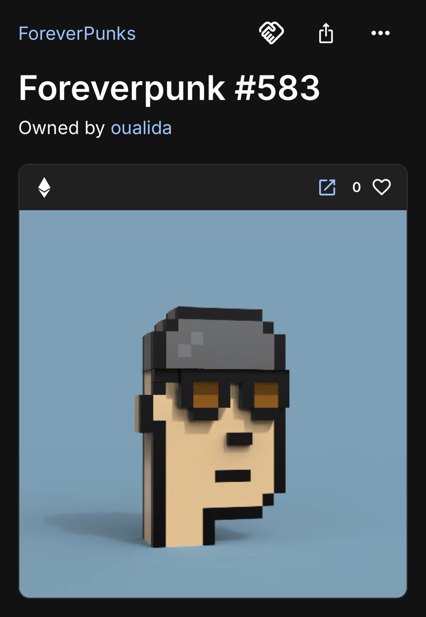 PORTmetaXYZ's tweet image. #ForeverPunks is here to make trading Punks fun again!

Vault your OGs and find your favorites… like the good old days!🤝

opensea.io/assets/ethereu…