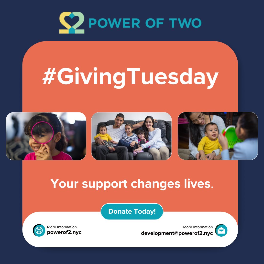 Together, we’ve supported 2,024 individuals this year. Let’s help even more this #GivingTuesday! Your support fuels Power of Two in allowing us to make a difference in our communities.
