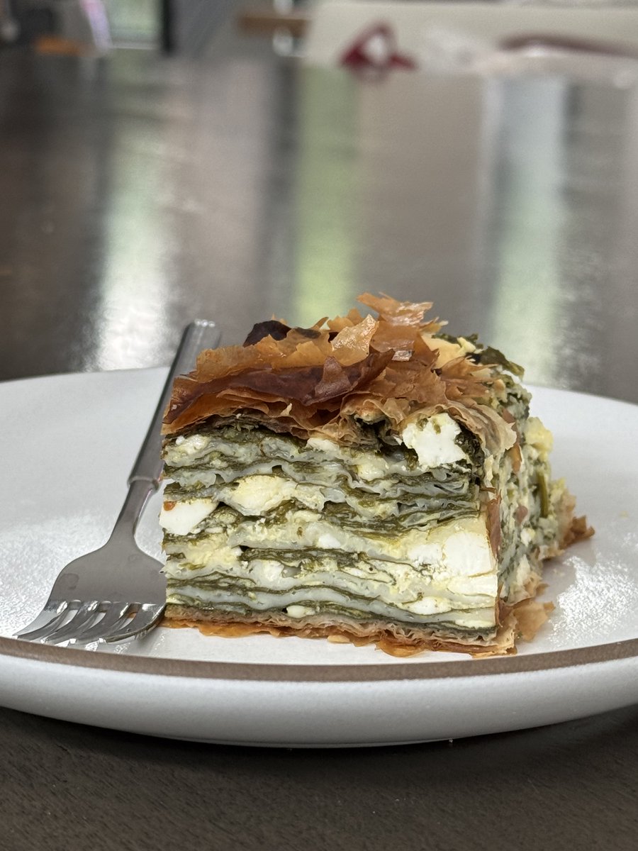 MichaelChiklis's tweet photo. My Yaya's spanakopita recipe rules... Just saying 🤤 https://t.co/NiBvcdFyxz