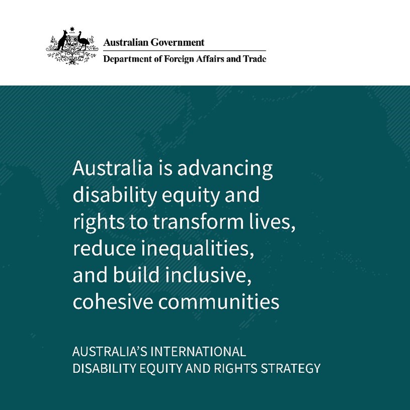 AusHCCanada's tweet photo. 1/2 This #IDPWD2024, we are proud to launch Australia’s new International Disability Equity &amp; Rights Strategy. 🇦🇺 is committed to advancing disability equity to transform lives, reduce inequalities, and build inclusive, cohesive communities. #DevelopmentMatters #DisabilityEquity https://t.co/1lKxJ48TmK