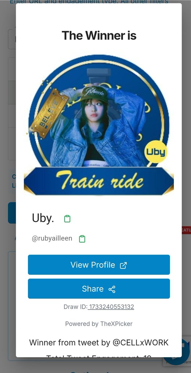 CELLxWORK's tweet photo. Selamat @rubyailleen bisa claim 1x24 ke @cawWHITEBC https://t.co/19gAh8SdbY