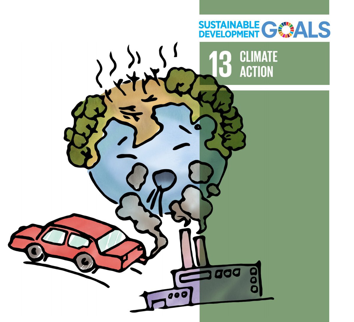 aleesha886's tweet photo. @SDGS Goal 13 focuses on urgent actions to combat climate change and it's impacts, which encourages countries to take steps for environmental sustainability. #ClimateAction https://t.co/g3X6hWcwgy