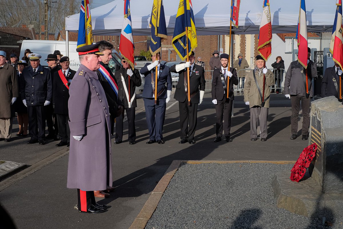 Thank you to Masnières for a warm welcome &amp; service of #remembrance to mark the defence of Les Rues Vertes by the Royal #Guernsey Light Infantry in 1917. Merci à Maire Noblecourt et tous ceux qui nous ont si bien accueillis! #wewillrememberthem #twominutessilence  #lestweforget