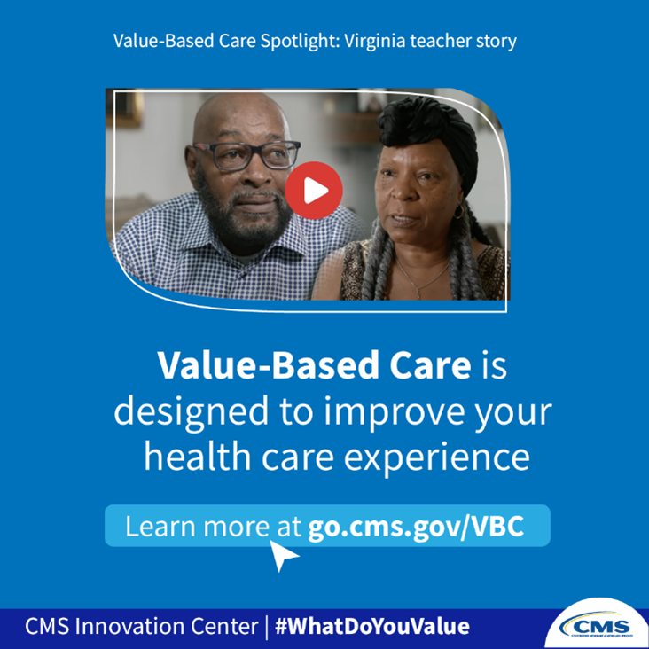 CMSinnovates's tweet image. #WhatDoYouValue most this #holiday season? With #ValueBasedCare, you can choose how and where you receive care—like at home, so you can spend more time with your loved ones. Learn more: go.cms.gov/VBC