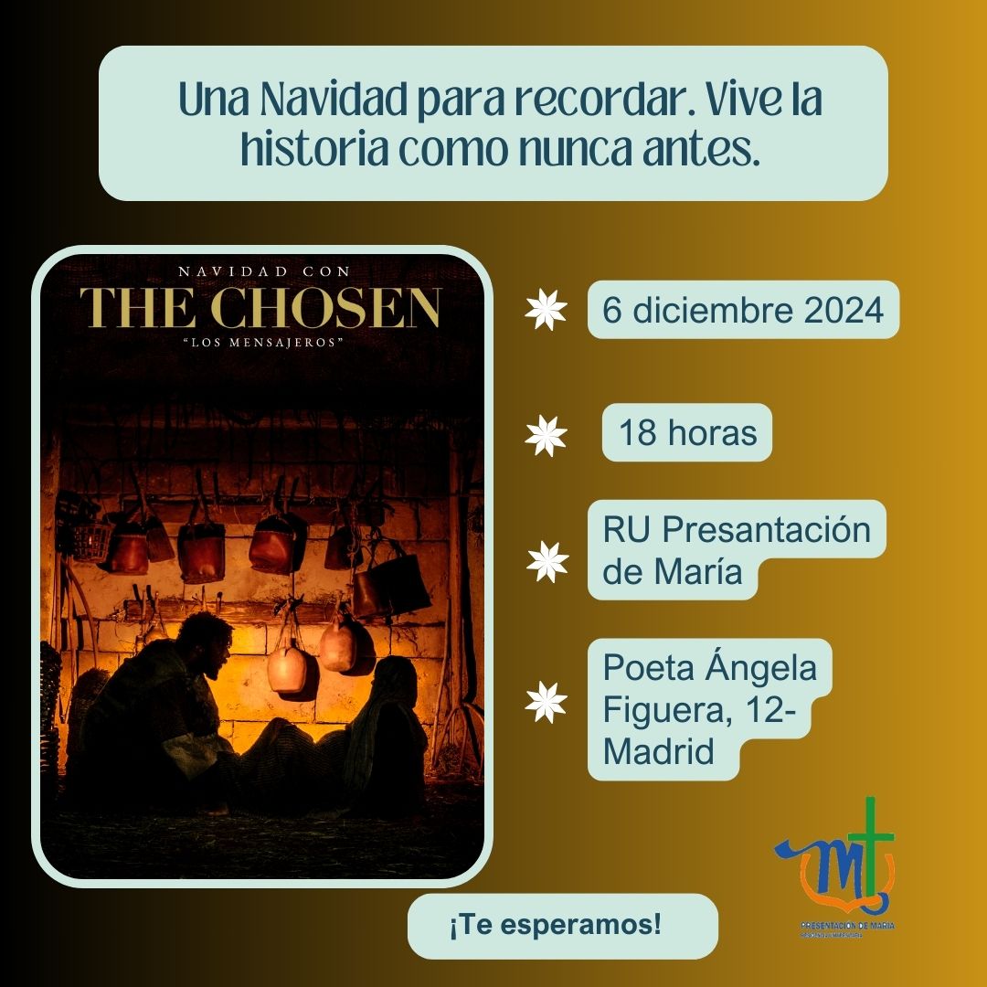 ¡Esta Navidad, vive la historia como nunca antes!

Disfruta de "Navidad con The Chosen",  te llevará a Belén, te hará sentir el frío, la esperanza y el amor que envolvieron el nacimiento de Jesús. 
¡Prepárate para emocionarte!
#NavidadConTheChosen #TheChosen
<a href="/thechosentves/">The Chosen España</a>