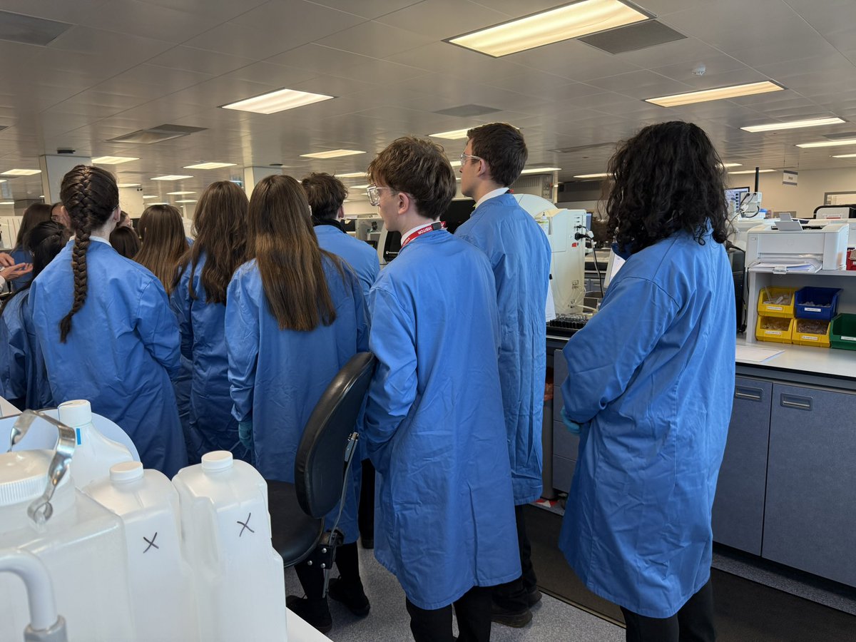 SASB_SCIENCE's tweet image. More lab visit photos #iqvia #stem