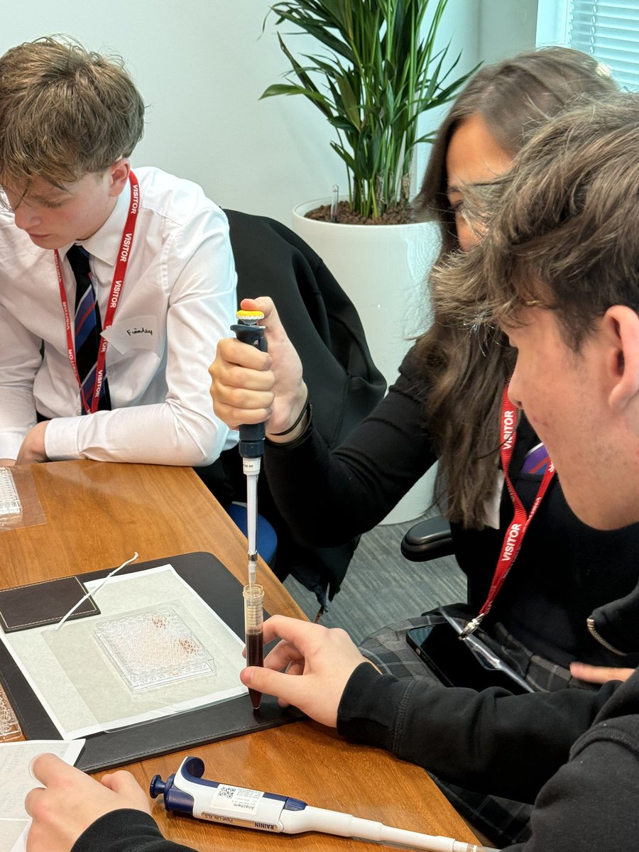SASB_SCIENCE's tweet image. More lab visit photos #iqvia #stem
