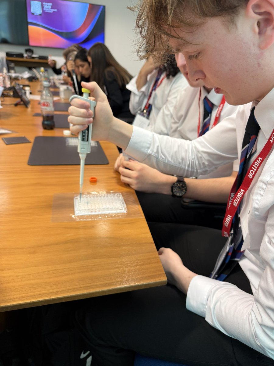 SASB_SCIENCE's tweet image. More lab visit photos #iqvia #stem