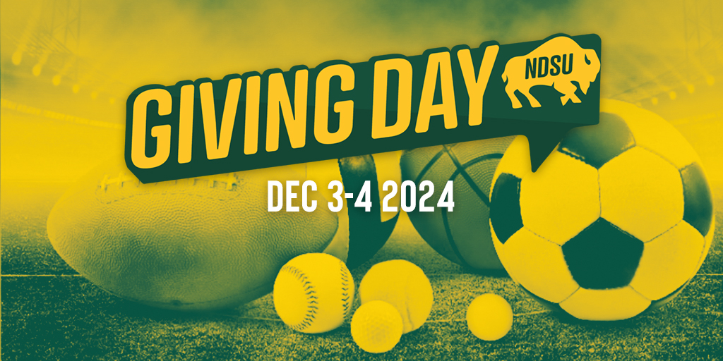 Let's Go Bison Nation!! Great opportunity to show why NDSU and Bison Athletics are different than the rest. #MakeADifference #GoBison

gobison.com/givingday