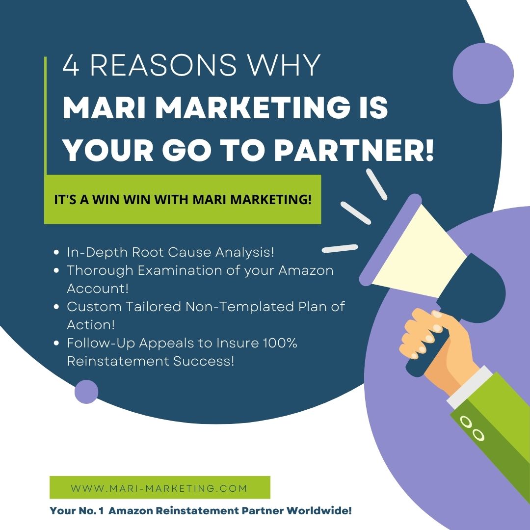 MariMarketing1's tweet image. 💼 Struggling with Amazon account issues?

🚀 Mari Marketing is your go-to partner for:
✅ Account management
✅ Reinstatements
✅ E-commerce growth strategies

👉 DM us Today! #EcommerceSuccess #AmazonSolutions