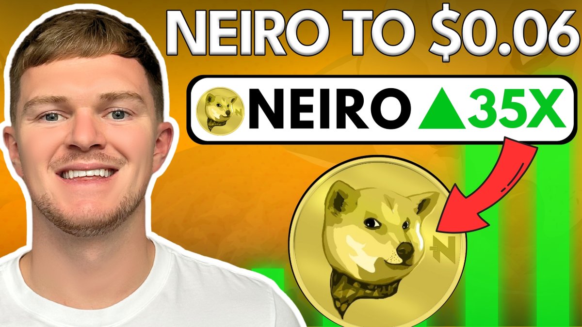 PostyXBT's tweet photo. NEW VIDEO!

How high can $NEIRO go this cycle? 🐶

Today's price prediction is for one of the new dog coins of this cycle.

How high can this memecoin really go? 👇

https://t.co/KE5FkaGDeF https://t.co/gR42Muqoge
