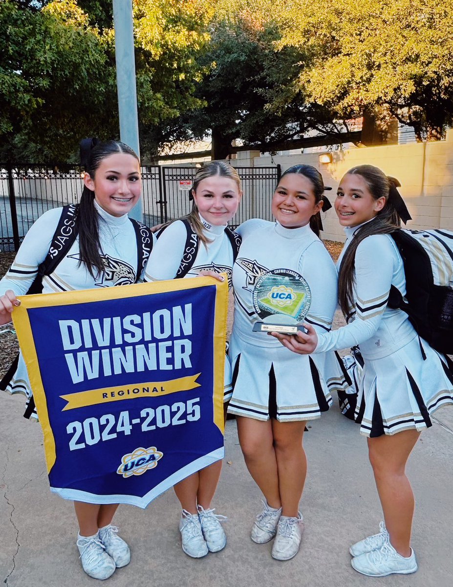 UCA Southwest Regional CHAMPIONS! 🏆🥇
Sunday we competed at the Southwest Regional competition earning a bid to nationals and the highest scoring routine of the whole competition with a score 96.7!