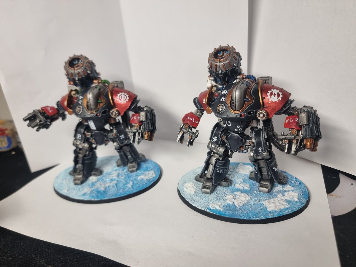 SplitfireGamin1's tweet photo. Thanatar 2: Electric Boogaloo
#Warhammer30k #Mechanicum #Thanatar https://t.co/R7Pa1dKQO7
