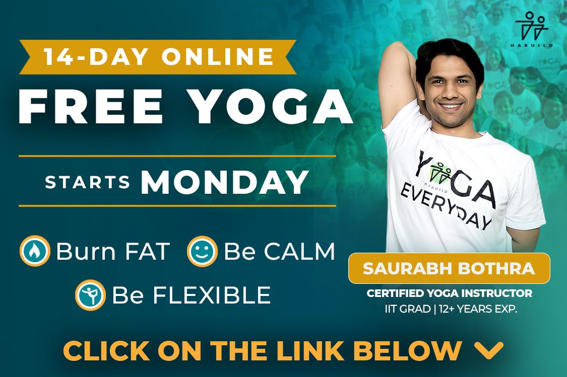 Sumeetmountain's tweet image. I am inviting you to Join *#HarGharYOGA* 
 •  Burn FAT 🔥
 •  Reduce STRESS 😇
 •  Become FLEXIBLE 🏃
FREE YOGA |  14 Days Online 🧘*

_Govt Certified Yoga Trainer_
_IIT Graduate | 12+ Years Exp_

*CLICK below* &amp;amp; Know More👇🏻
habit.yoga/Sumeet_2qga4