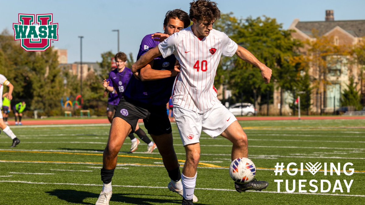 Show your WashU pride on #GivingTuesday! Share your favorite memory as a Bear and tell us how being a student-athlete shaped your journey. Your stories inspire us, and your support makes a difference on the Bears’ experience. Donate here: bit.ly/GivingTuesdayA…