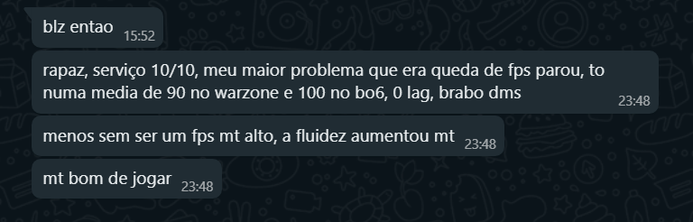 +1 Cliente satisefito 🙏🚀