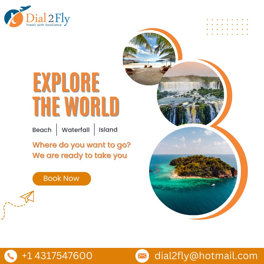 dial2fly_'s tweet photo. Unlock amazing travel experiences with Dial2Fly’s exclusive International &amp; Domestic packages! ✈️🌍 Enjoy unbeatable deals and offers for your next adventure.  Book now and travel the world in style! 🌟✨

#Dial2Fly #TravelDeals #VacationGoals #FlyInStyle #TravelMore https://t.co/Gimi0F1xpO