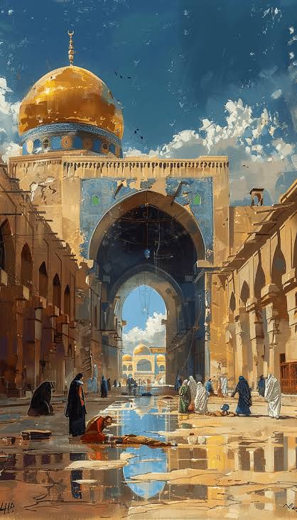 The two places, Prophet asked for permission before entering were once "Isra &amp; Miraj" and the other was the door of Fatima Salam Allah ✨